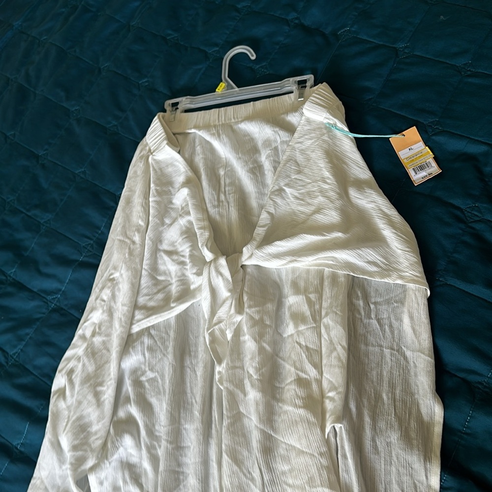 Kona Sol coverup White Beach Swim pants  NWT - Picture 10 of 10